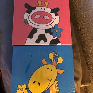 Two Kids Animal Frames
